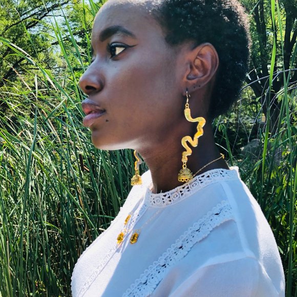 Tanha River Bends- Gold Mirror - Picture 6 of 8